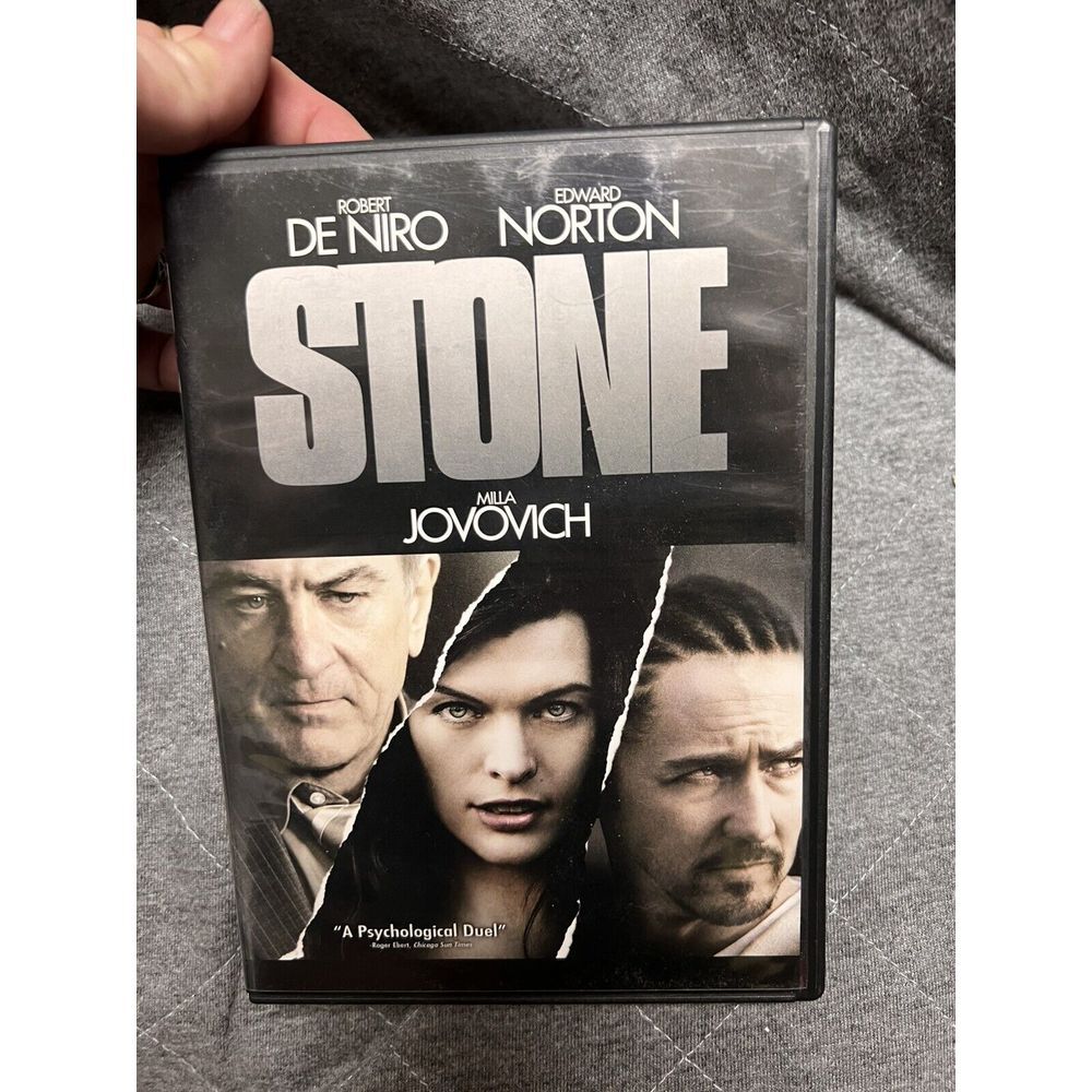 Stone‎ DVD, 2010 De Niro Edward Norton Mile jovovich Thriller Movie BHEb
